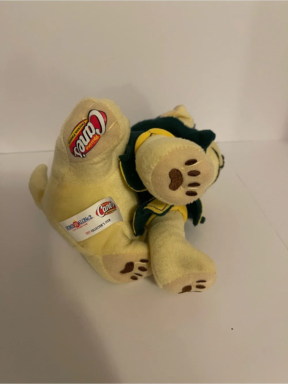 Raising Cane's 2017 Holiday Campaign Plush Puppy Home Alone 2 Stuffed Animal Toy